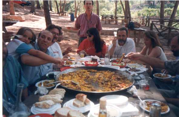Paella en Sant Espirit - julio 1997